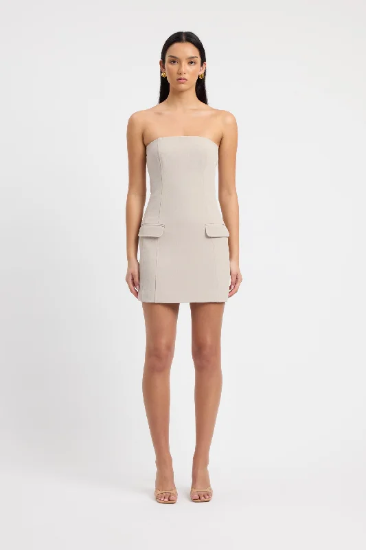Ariel Pocket Mini Dress Cozy Jersey Mini Dress