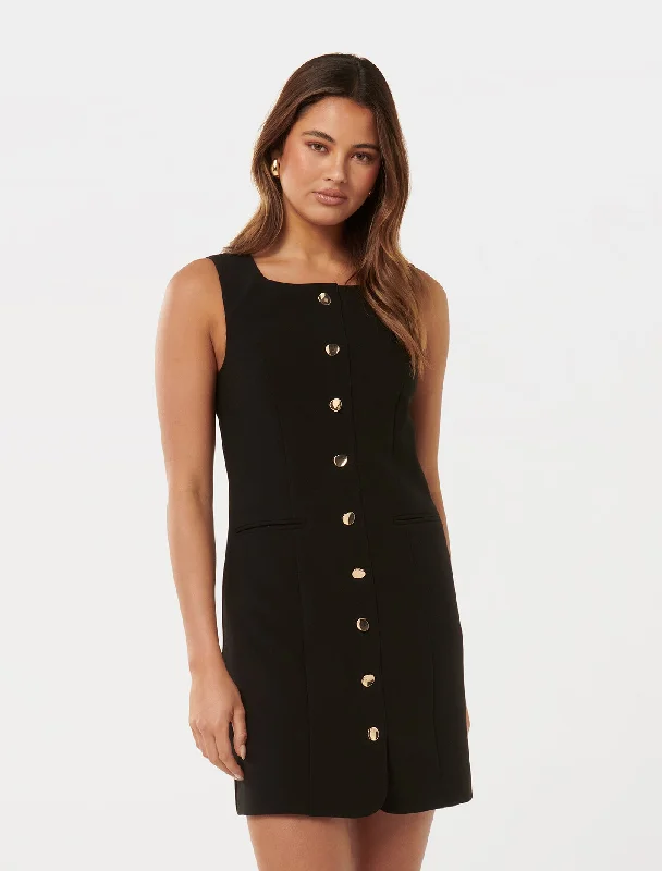 Caprice Workwear Mini Dress Elegant Lace Mini Dress