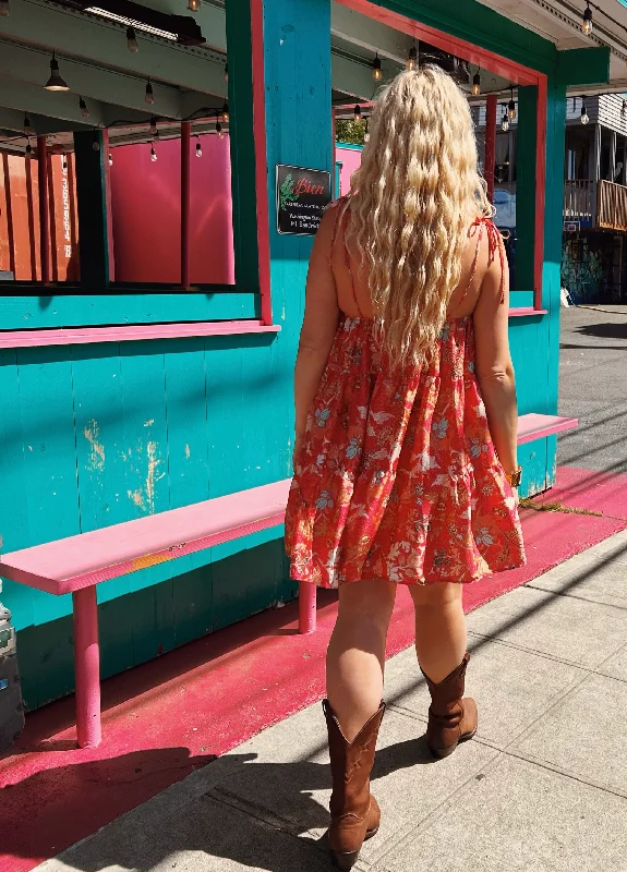 Posie Mini Dress Fashionable Boho-Chic Mini Dress