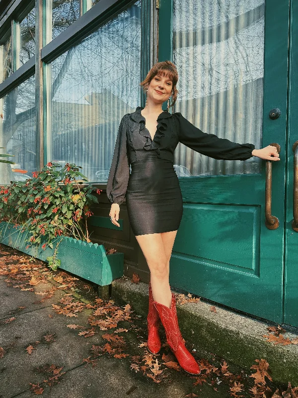 Get What You Want Mini Dress Elegant Vintage Mini Dress