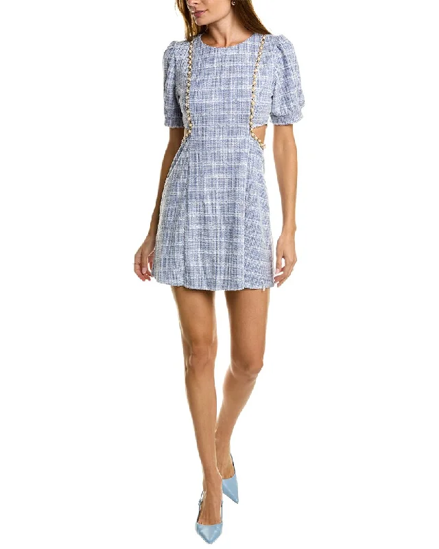 Gracia Embellished Mini Dress Elegant Tulle Mini Dress