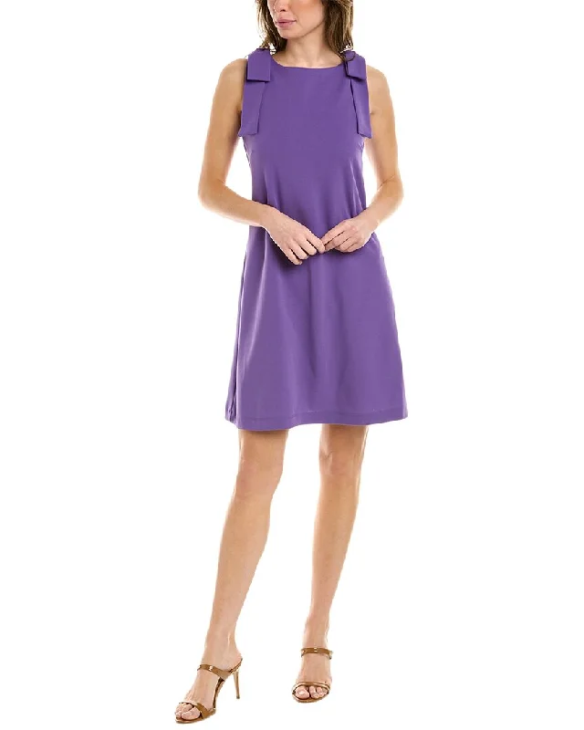MAISON TARA Savanah Mini Dress Stylish Puff Sleeve Mini Dress