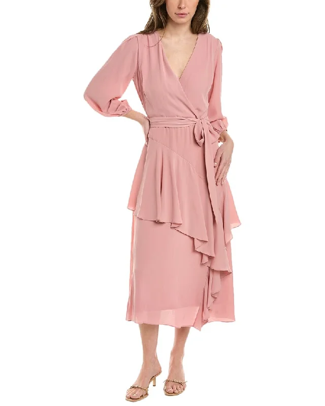 MAISON TARA Savanah Mini Dress Trendy A-Line Mini Dress