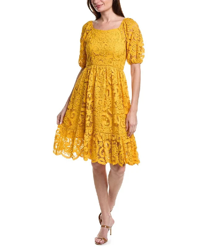 Nanette Nanette Lepore Valentina Re-Embroidered Mini Dress Trendy Camisole Mini Dress