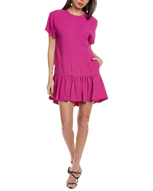 RED Valentino Mini Dress Comfortable Polka Dot Mini Dress