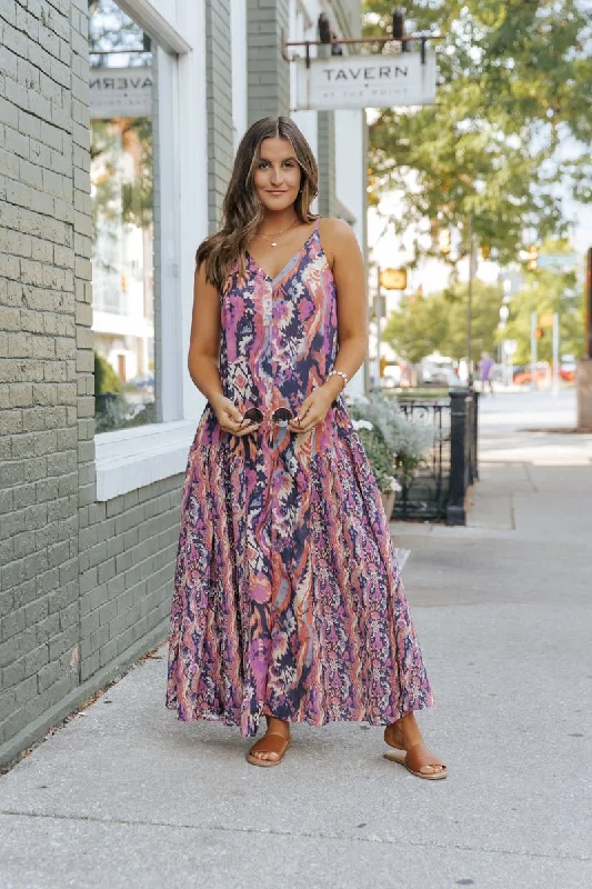 Free People Multi Print Everything And More Maxi Dress Comfortable Bohemian Maxi Dress Free People Multi Print Everything And More Maxi Dress Comfortable Bohemian Maxi Dress