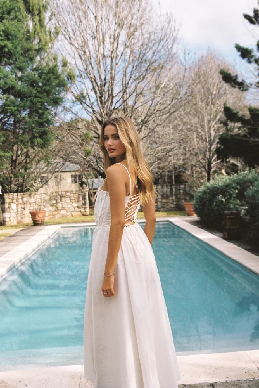 HILDA MAXI DRESS Stylish Longline Maxi Dress