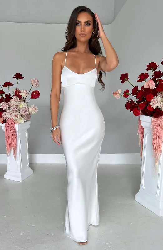 Malika Maxi Dress - Ivory Chic Summer Maxi Dress