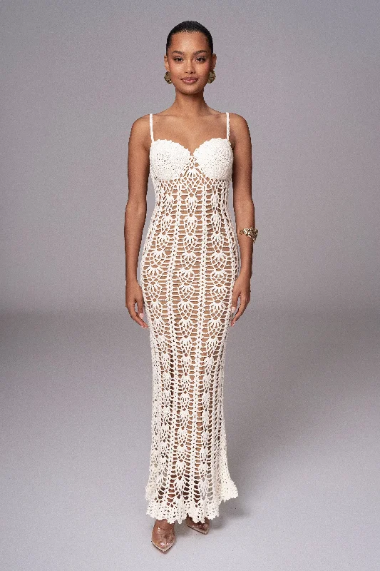 Ivory Odyssey Maxi Dress