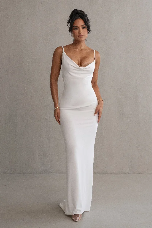 Ivory Until Forever Maxi Dress