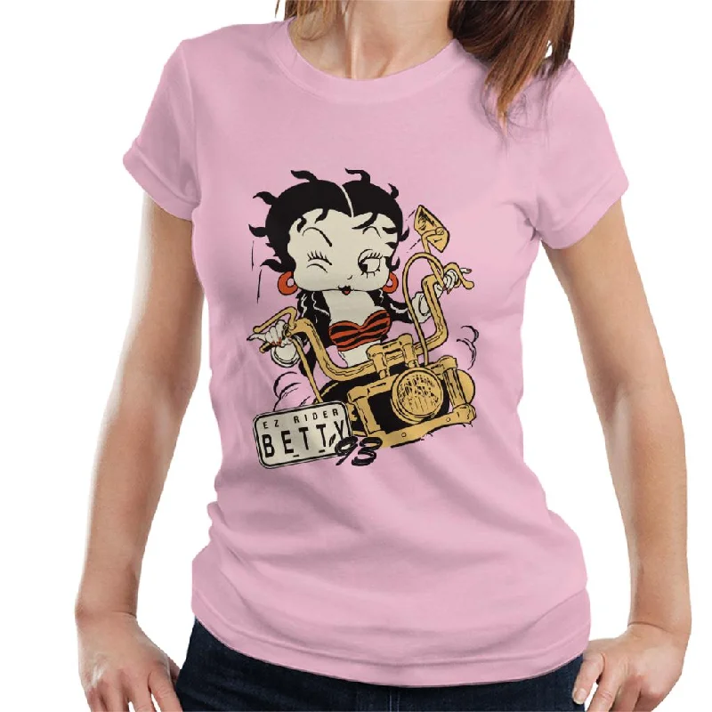 Betty Boop Ez Rider Betty Women's T-Shirt