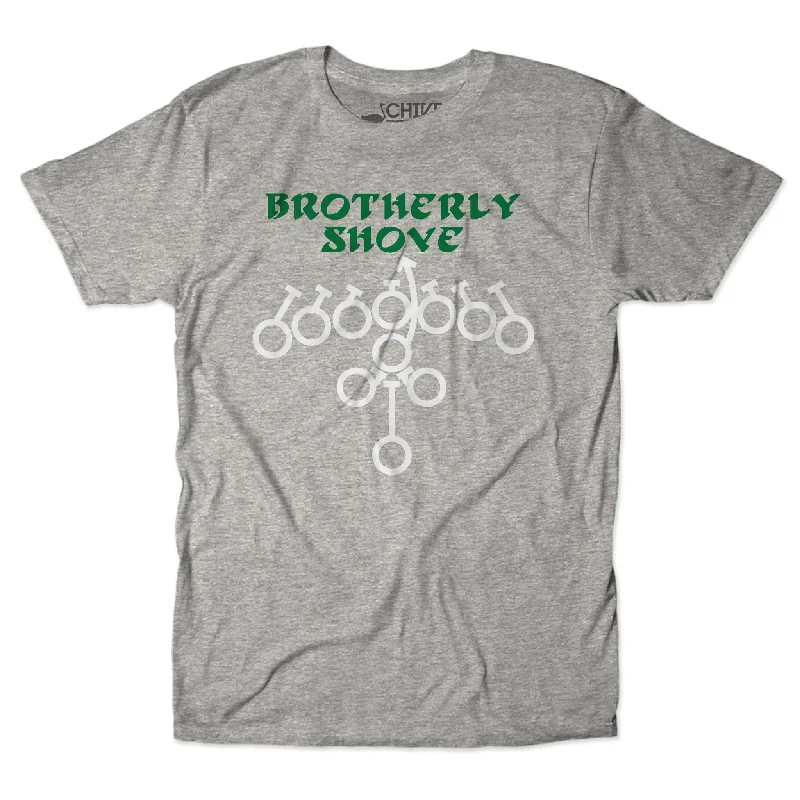 Brotherly Shove Unisex Tee Terry Blend Velvet Blend Canvas Blend