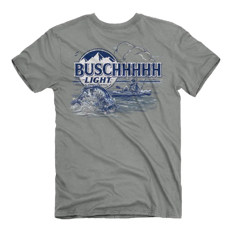 Busch Light - Bass Fishing T-Shirt Sequined Glittery Shiny
