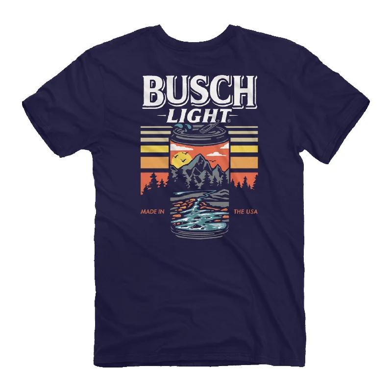 Busch Light - Can Scene T-Shirt Fitted T-Shirt Seamless Stretchy