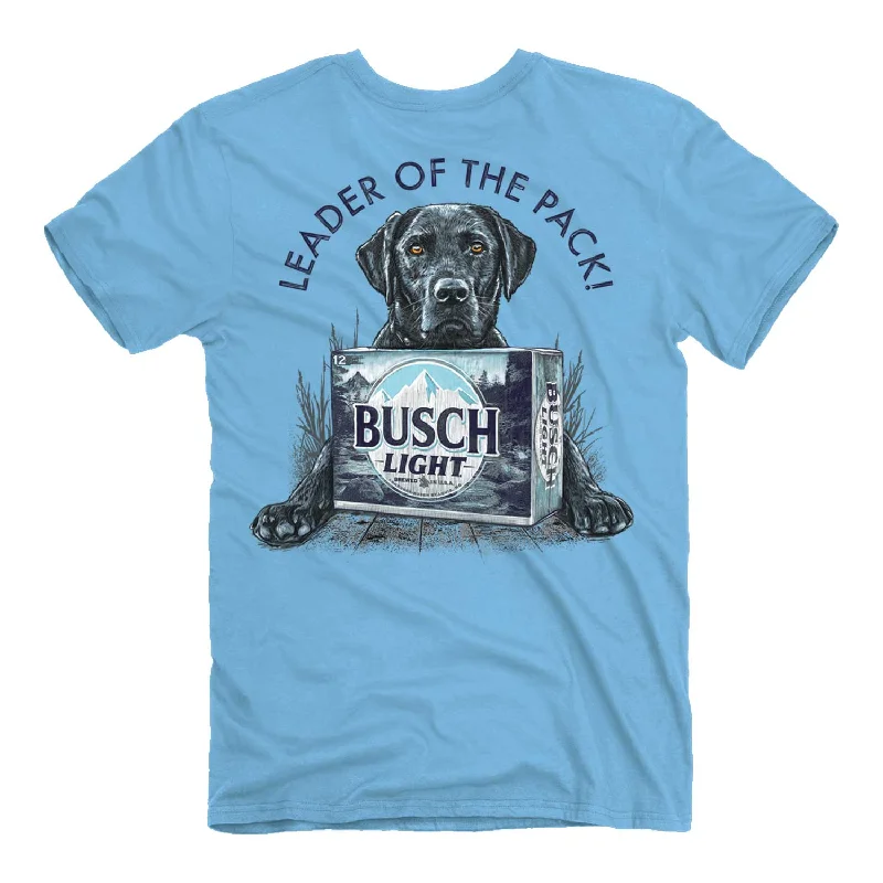 Busch Light - Pack Leader T-Shirt Houndstooth Herringbone Solid