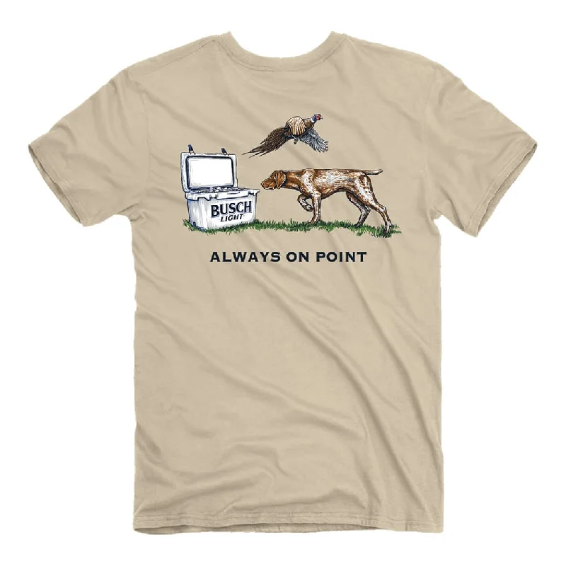Busch Light - On Point T-Shirt Mesh Blend Leather Blend Suede Blend