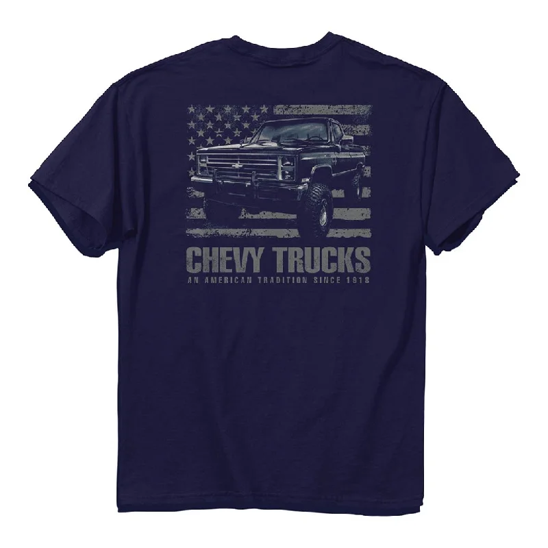 Chevrolet - American Tradition T-Shirt Terry Blend Velvet Blend Canvas Blend