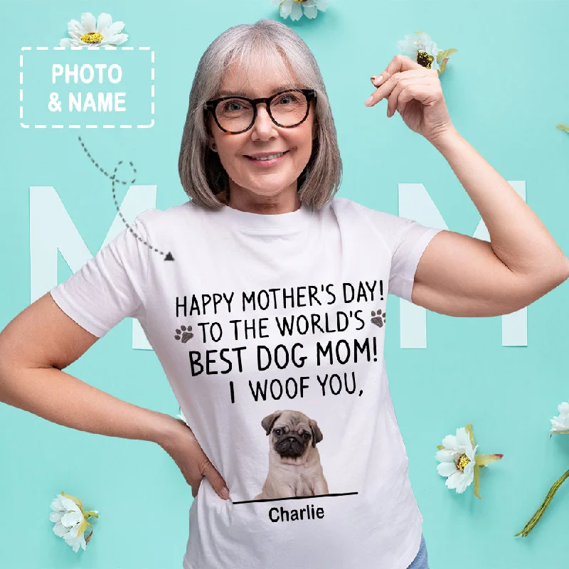 Custom Photo Nickname Name Unisex Best Pet MoM T-shirt for Mom Grandma Hooded Caped Shawl Collar Custom Photo Nickname Name Unisex Best Pet MoM T-shirt for Mom Grandma Hooded Caped Shawl Collar