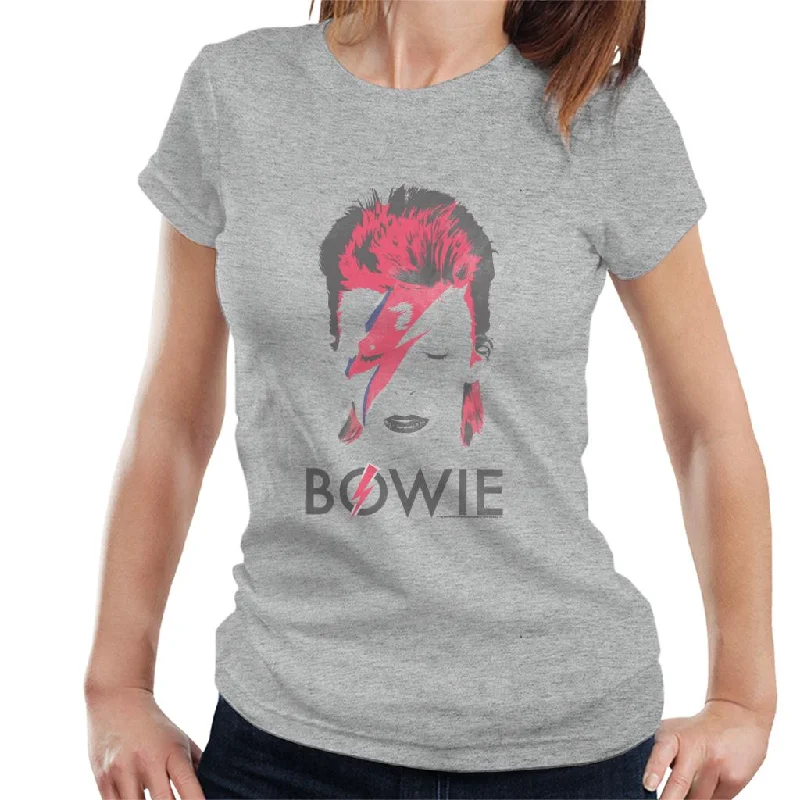 David Bowie Aladdin Sane Album Cover Women's T-Shirt