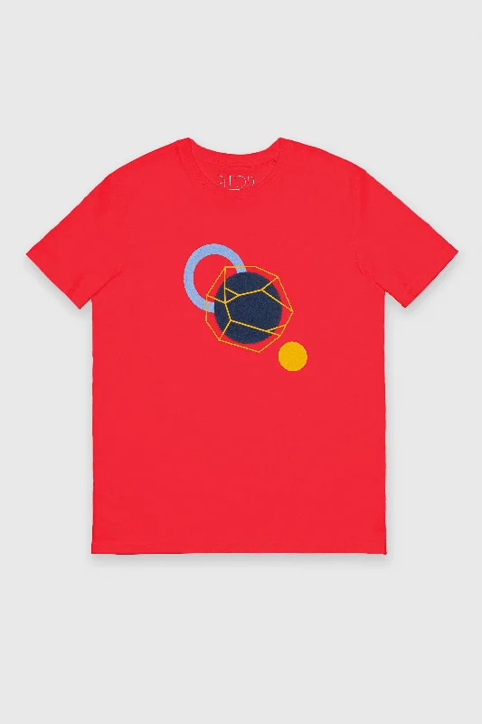 Red Earth T-Shirt Cozy Warm Stylish