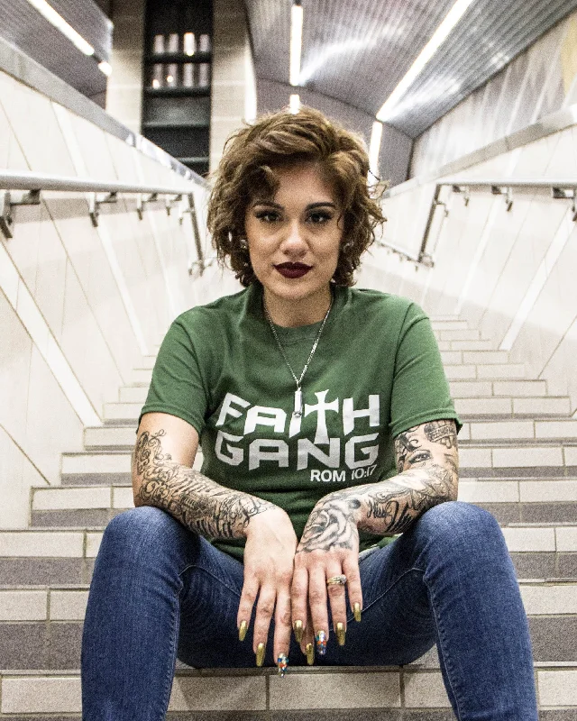 Faith Gang Unisex Tee (Multiple color options) Lace Blend Ribbed Blend Corduroy Blend Faith Gang Unisex Tee (Multiple color options) Lace Blend Ribbed Blend Corduroy Blend