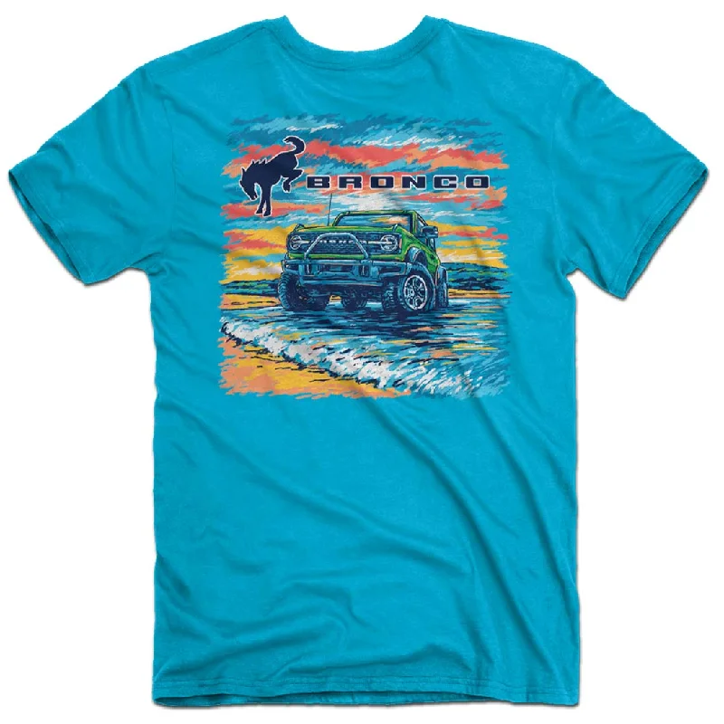 Ford Bronco - Beach T-Shirt Plaid T-Shirt Polka Dot Checkered