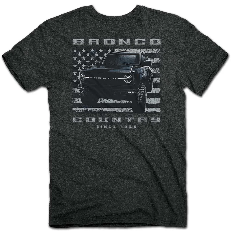 Ford Bronco - Country T-Shirt Chenille Blend Fleece Blend Nylon Blend