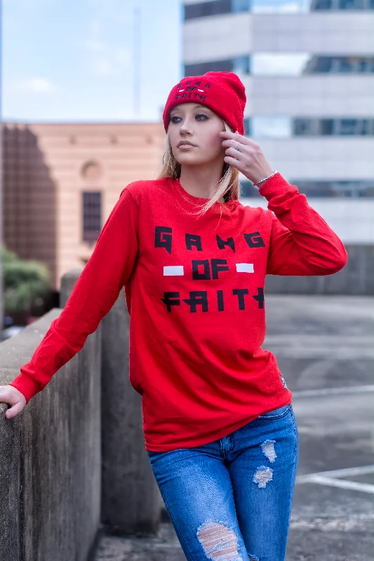 Gang Of Faith Long Sleeve T-Shirt Anti-Shrink Durable Soft