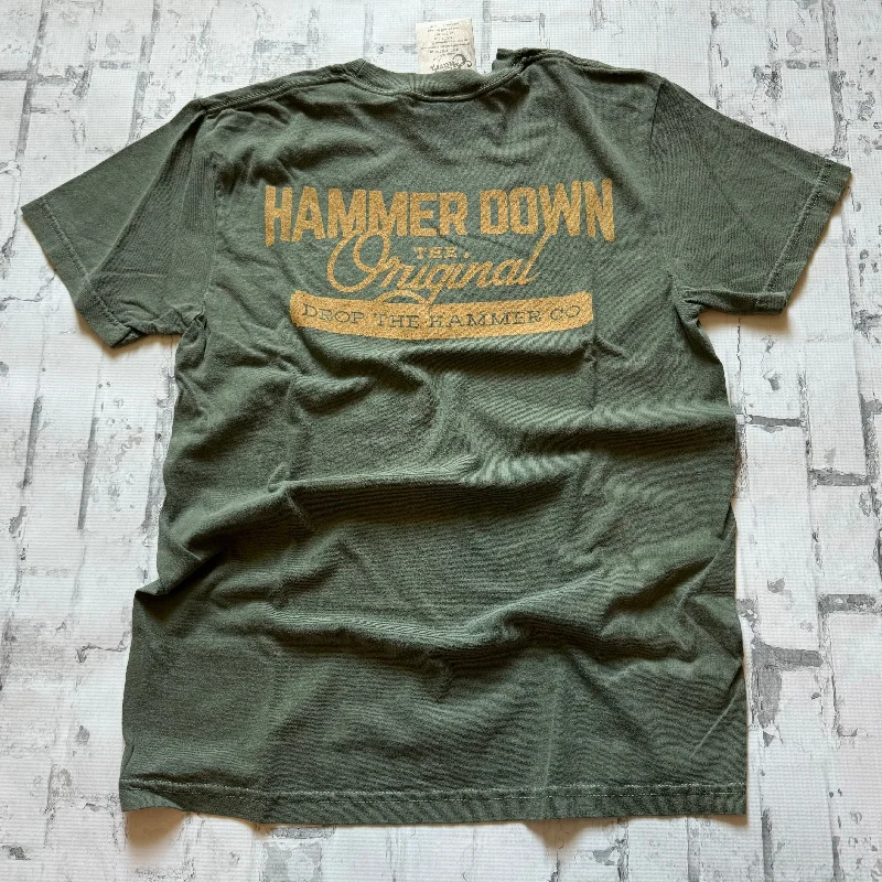 Hammer Down "OG DTH” Short Sleeve T-shirt - Moss