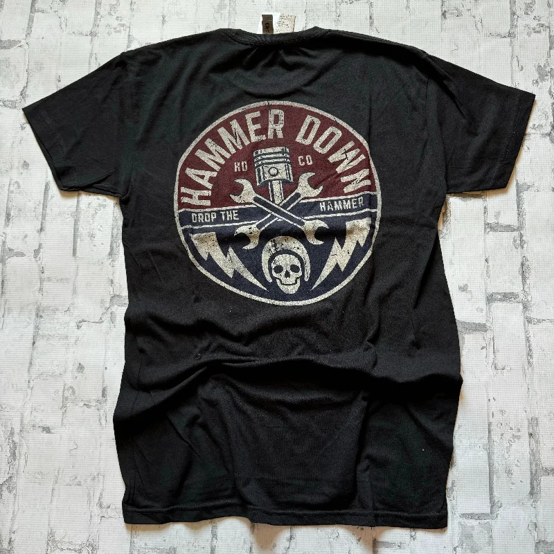 Hammer Down “Metal” Short Sleeve T-shirt - Black