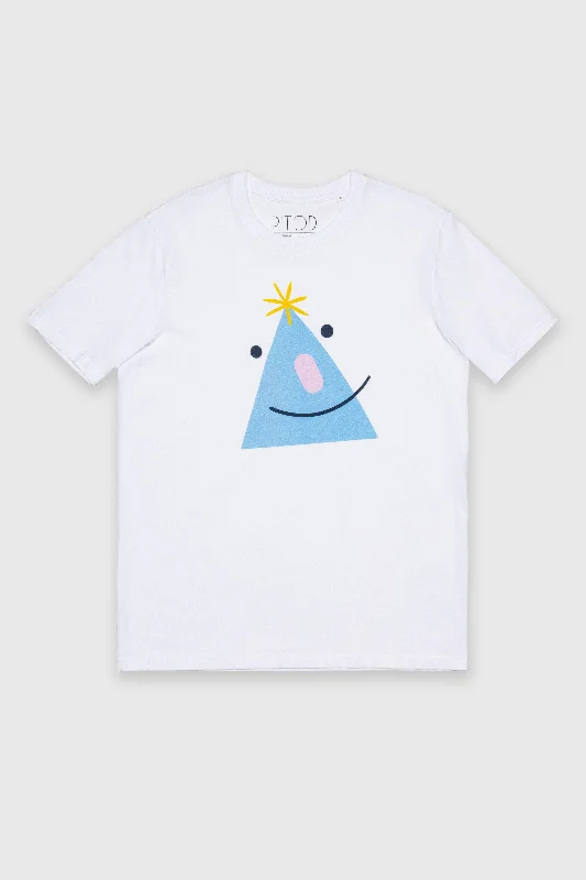 Happy Triangle T-Shirt Cozy Warm Stylish