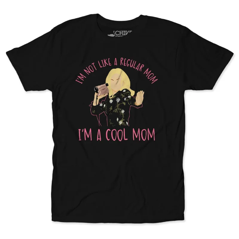 I'm A Cool Mom Unisex Tee Embroidered Appliqued Beaded