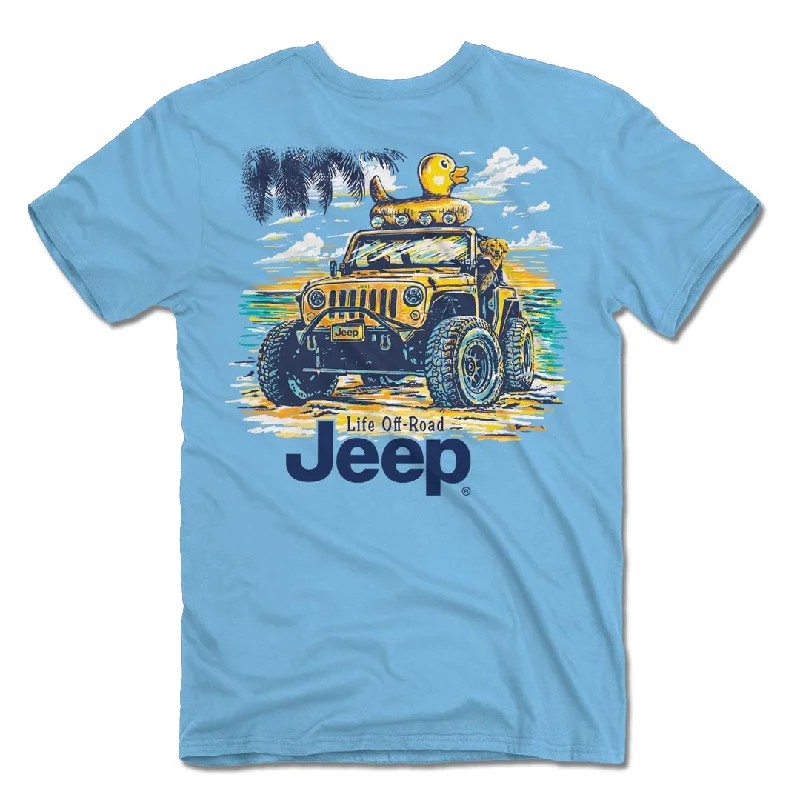 Jeep - Beach Duck T-Shirt Handmade Hand-knitted Hand-woven