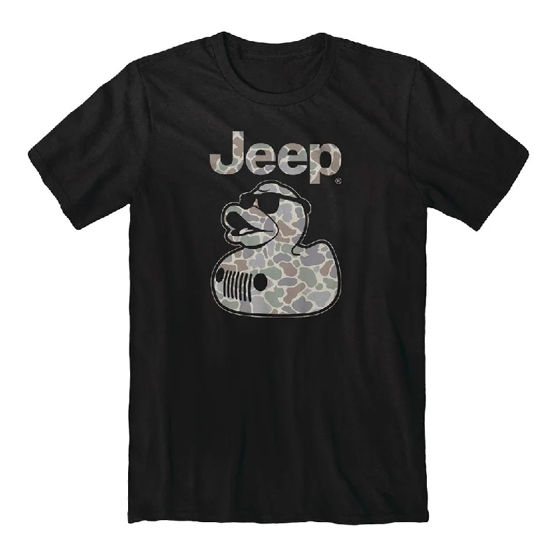 Jeep - Camo Duck T-Shirt Chenille Brocade Lace