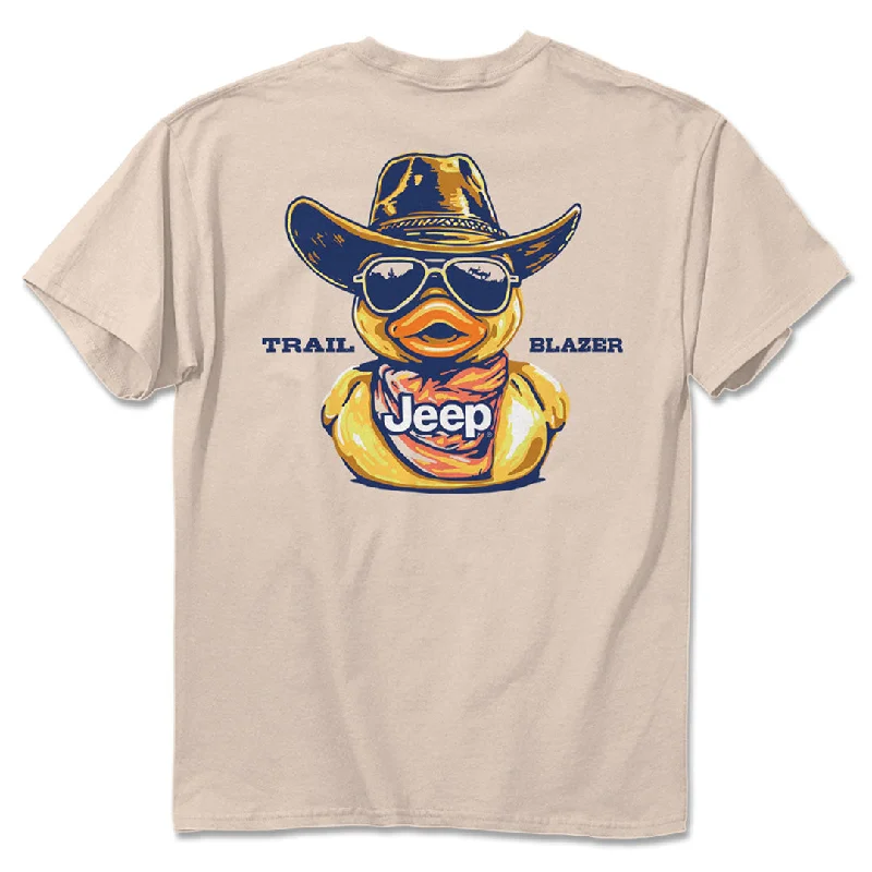 Jeep - Duck Trail Blazer T-Shirt Mesh Blend Leather Blend Suede Blend