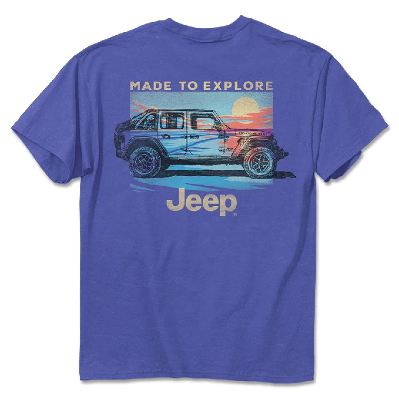 Jeep - Rubicon Coast T-Shirt Zippered Front Buttoned Front Snap Front