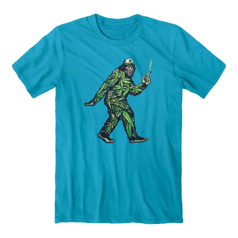 JEDCo - Pot Squatch T-Shirt Cotton Fabric Linen Fabric Terry Fabric