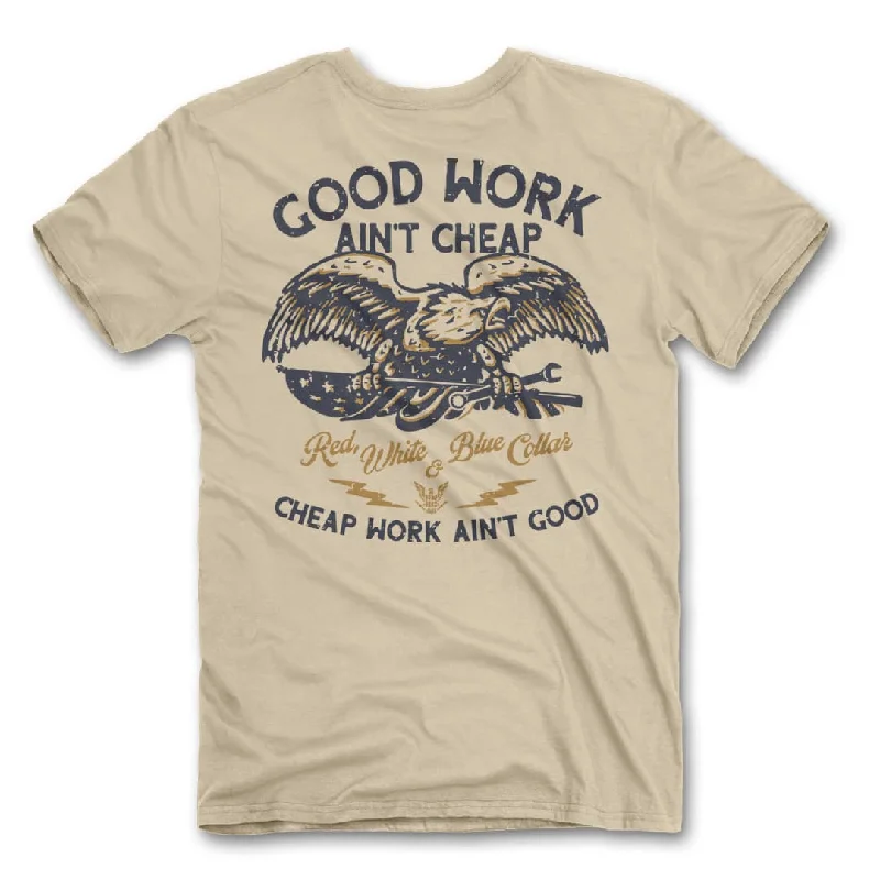 Red, White, and Blue Collar - Good Eagle T-Shirt Lace Blend Ribbed Blend Corduroy Blend Red, White, and Blue Collar - Good Eagle T-Shirt Lace Blend Ribbed Blend Corduroy Blend
