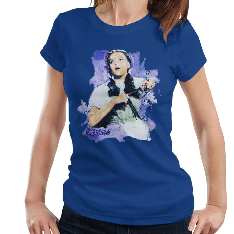 Sidney Maurer Original Portrait Of Judy Garland Wizard Of Oz Women's T-Shirt