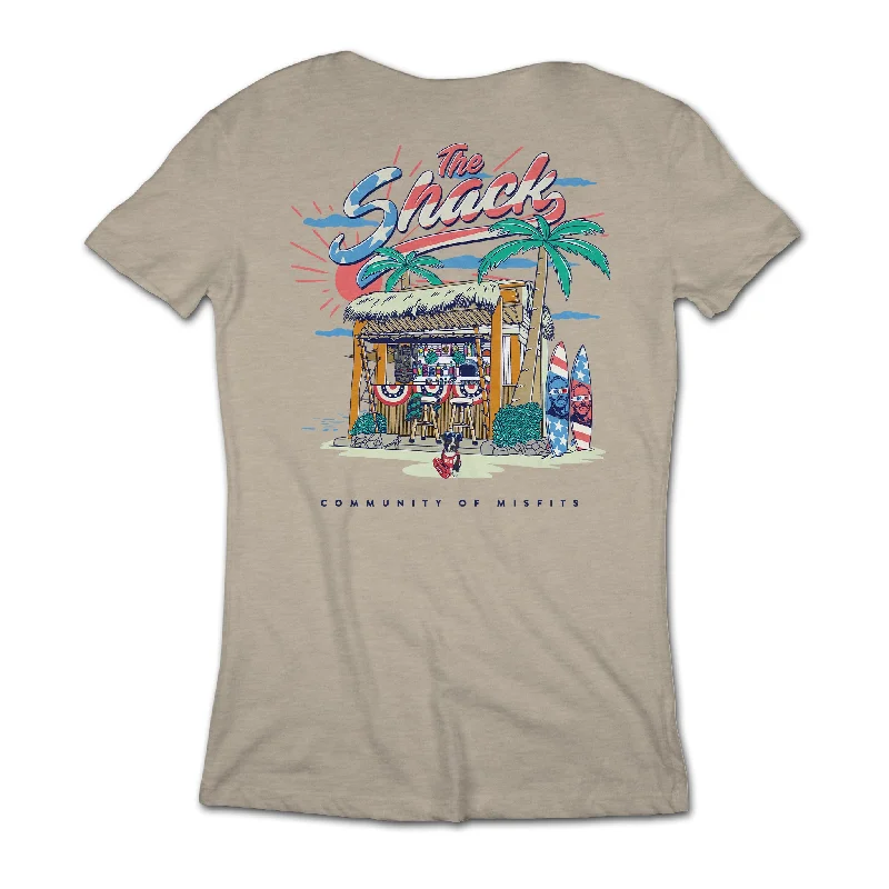 The Shack Summer Tee Chenille Blend Fleece Blend Nylon Blend