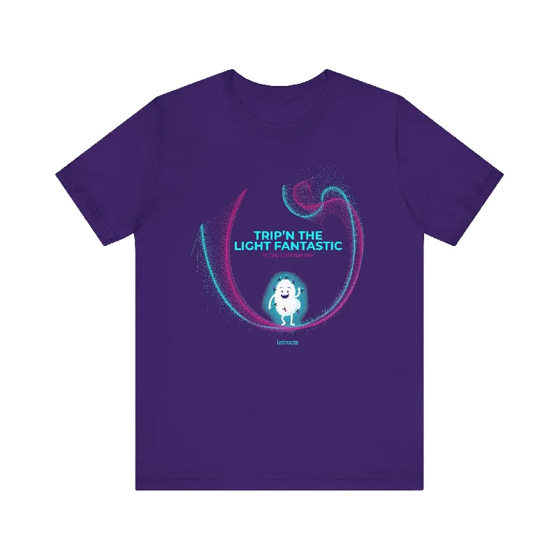 Trip'N the Light Fantastic Flow Cytometry Women's T-Shirt Jersey Fabric Tulle Fabric Batik Fabric Trip'N the Light Fantastic Flow Cytometry Women's T-Shirt Jersey Fabric Tulle Fabric Batik Fabric