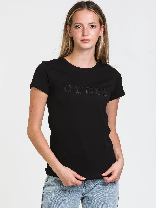 GUESS AMICE T-SHIRT  - CLEARANCE Spandex Blend Rayon Blend Denim Blend