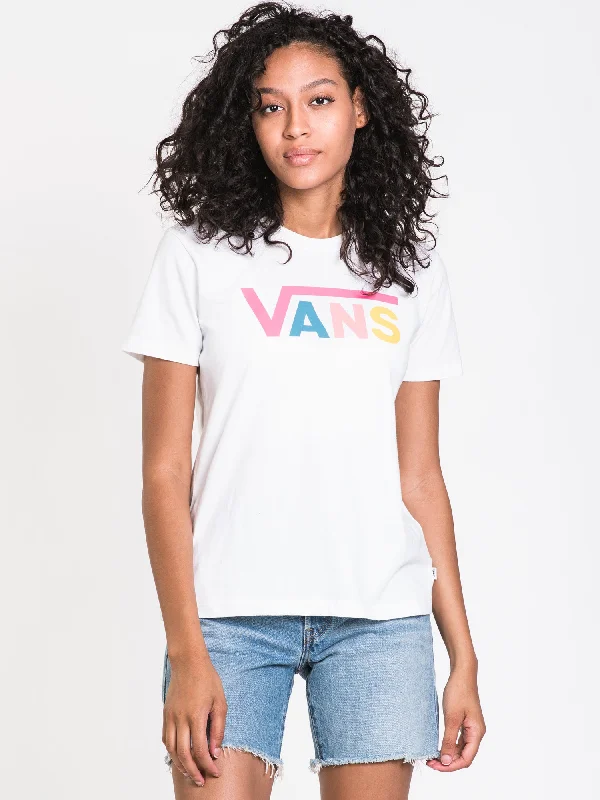 VANS FLYING V SHORT SLEEVE CREW TEE - CLEARANCE Front Pockets Side Pockets Patch Pockets VANS FLYING V SHORT SLEEVE CREW TEE - CLEARANCE Front Pockets Side Pockets Patch Pockets
