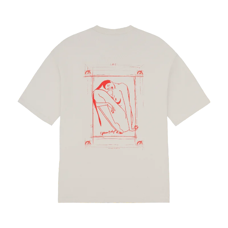 Jillian Evelyn Oversized T-Shirt Machine Wash Dry Clean Hand Wash