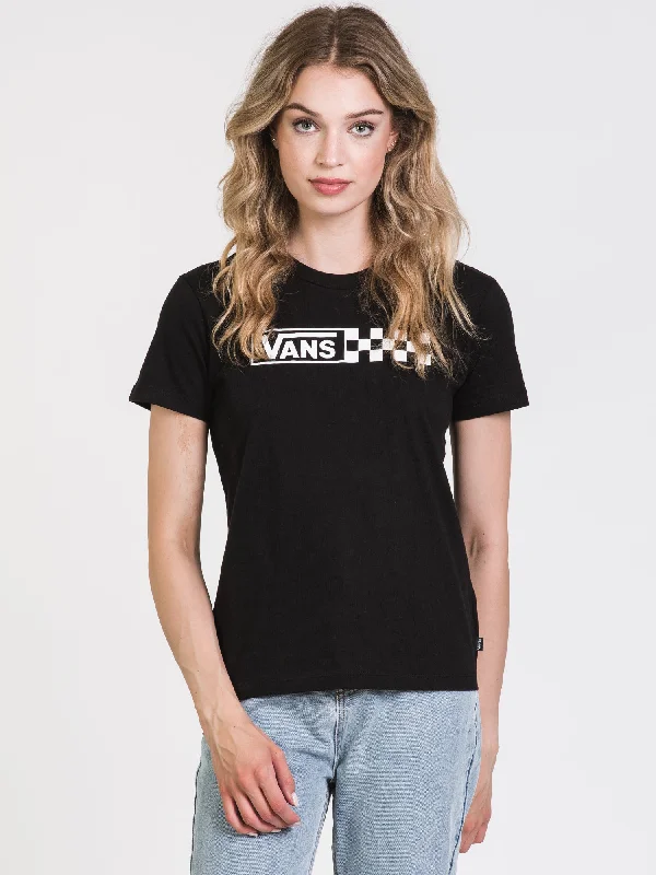 VANS SUPER FUN SHORT SLEEVE CREW TEE - CLEARANCE Silk Blend Satin Velvet