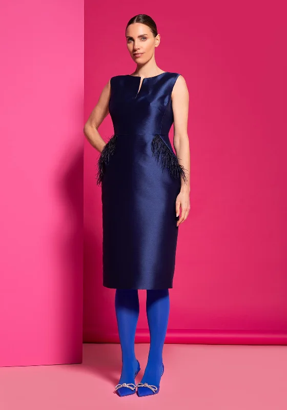 Caroline Kilkenny Evelyn Dress, Navy