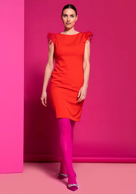 Caroline Kilkenny Mir Dress, Red