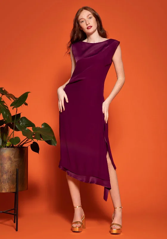 Sisters by Caroline Kilkenny Carman Dress, Burgundy