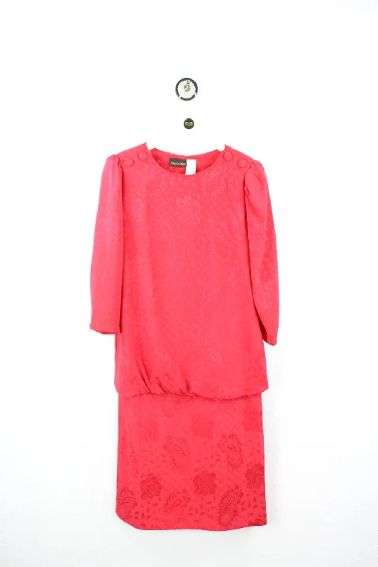 Vintage Red Dress (M)
