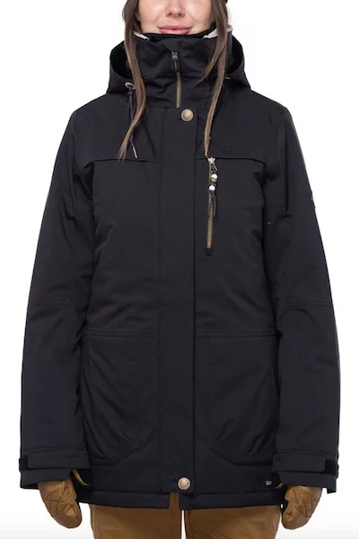 686 Women's Spirit Insulated Jacket Wool Fabric Cashmere Fabric Tweed Fabric